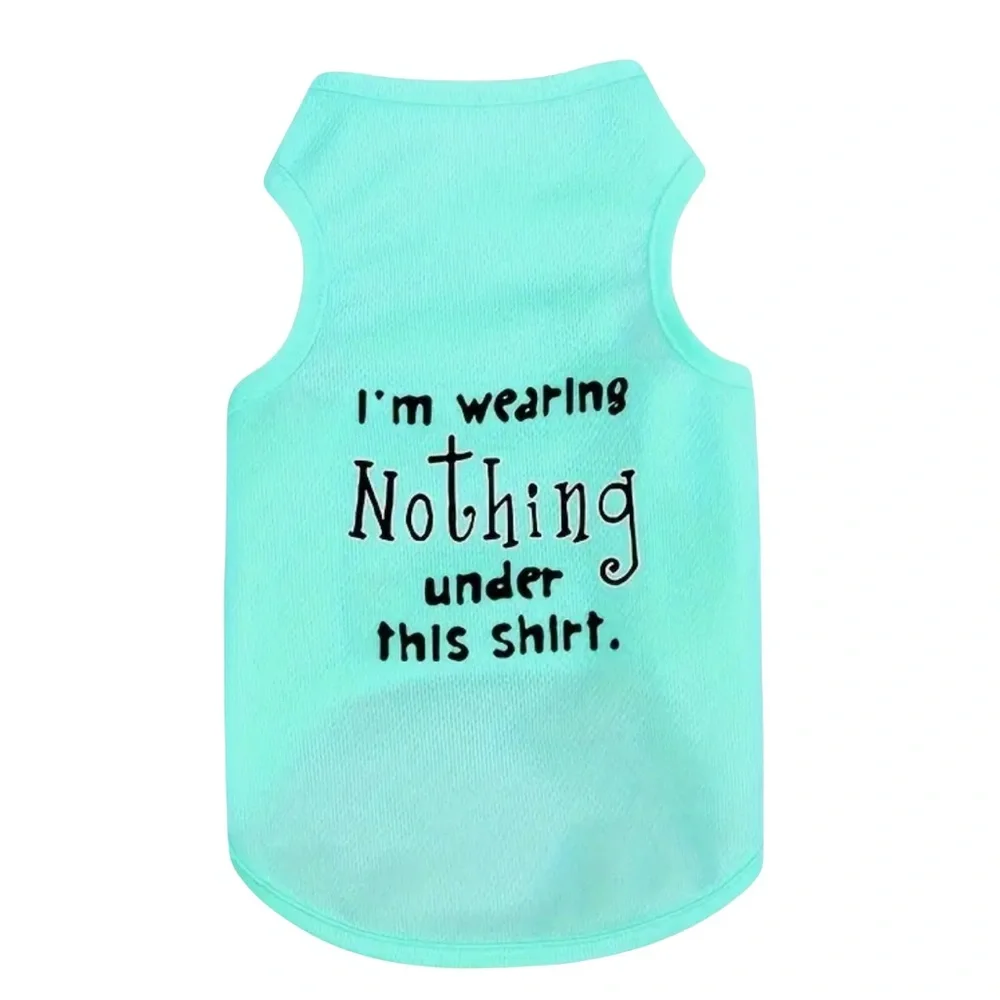 Funny Ice Silk Pet Cooling Breathable Vest for Cats & Dogs (Sm)